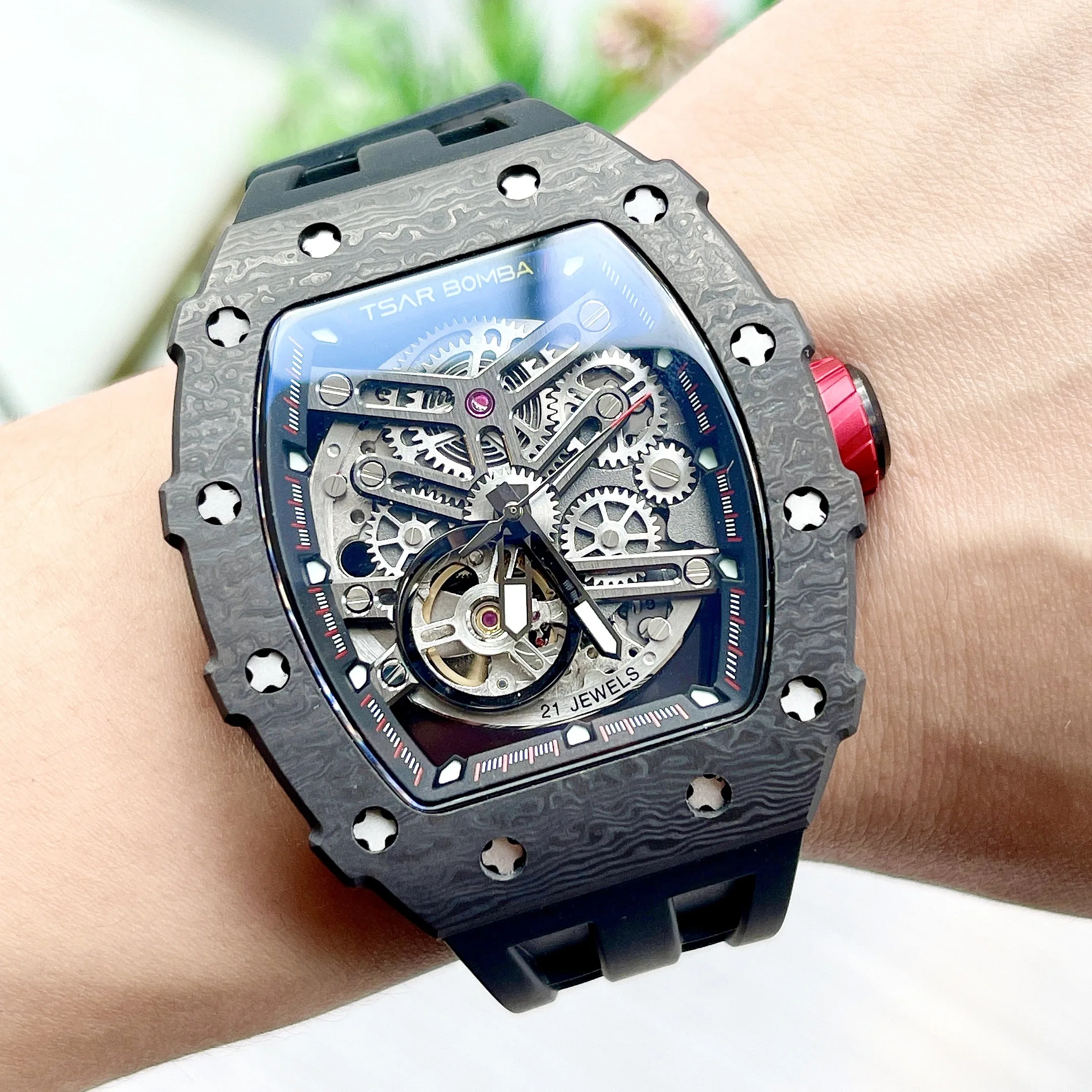 Tsar Bomba Automatic Skeleton Watch